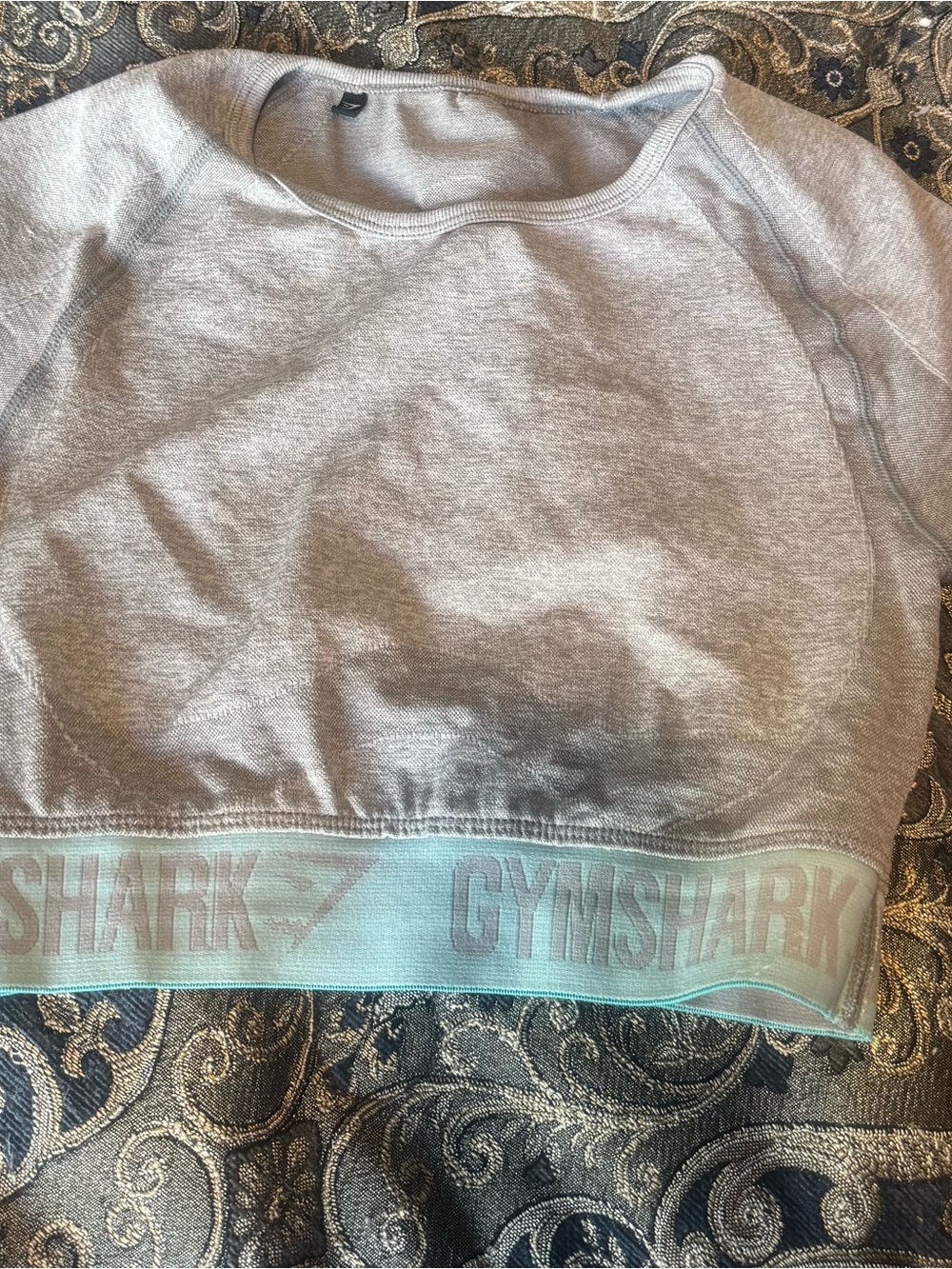 Gymshark Gray Sports Cro Logo